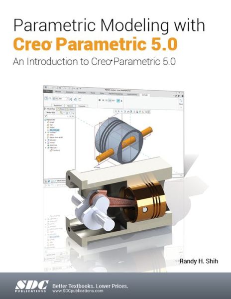 Cover for Randy H. Shih · Parametric Modeling with Creo Parametric 5.0 (Paperback Book) (2018)