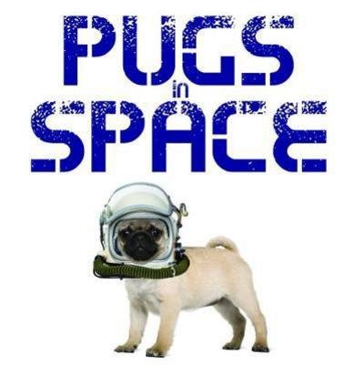 Cover for Jack Russell · Pugs in Space (Hardcover bog) (2017)