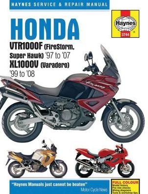 Cover for Haynes Publishing · Honda VTR1000F (FireStorm, Super Hawk) (97 - 07) &amp; XL1000V (Varadero) (99 - 08) Haynes Repair Manual (Paperback Bog) (2015)