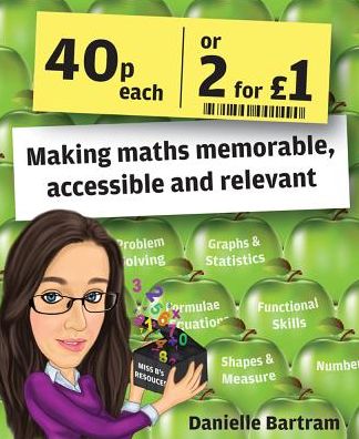 Cover for Danielle Bartram · Forty Pence Each or Two for a Pound: Making maths memorable, accessible and relevant (Pocketbok) [B106 edition] (2017)