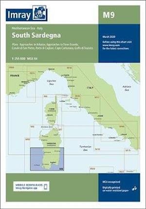 Cover for Imray · M9 South Sardegna - Imray M Charts (Landkarten) [New edition] (2020)