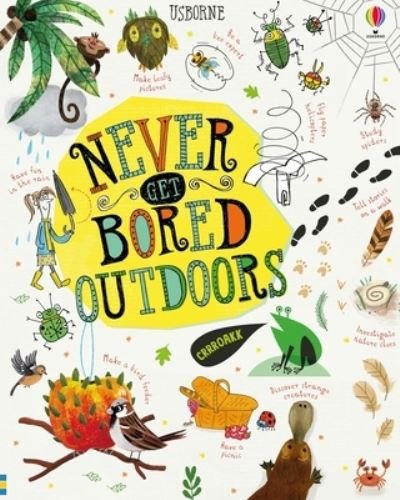Cover for James Maclaine · Never Get Bored Outdoors (Book) (2023)