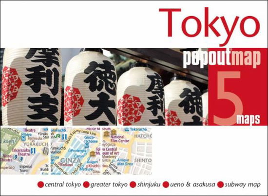 Cover for Popout Map · Popout Maps: Tokyo (Innbunden bok) (2015)