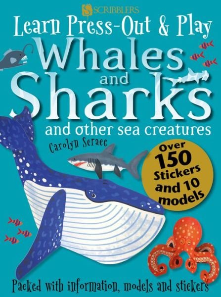 Cover for Carolyn Scrace · Learn, Press-Out and Play Sharks and other Creatures of the Oceans - Learn, Press-Out &amp; Play (Paperback Bog) [Illustrated edition] (2018)