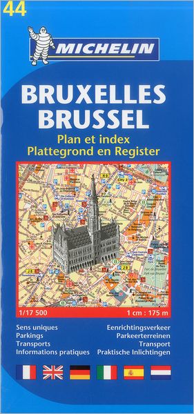 Cover for Michelin · Michelin City Plans: Bruxelles. Brussel (Book) (2013)