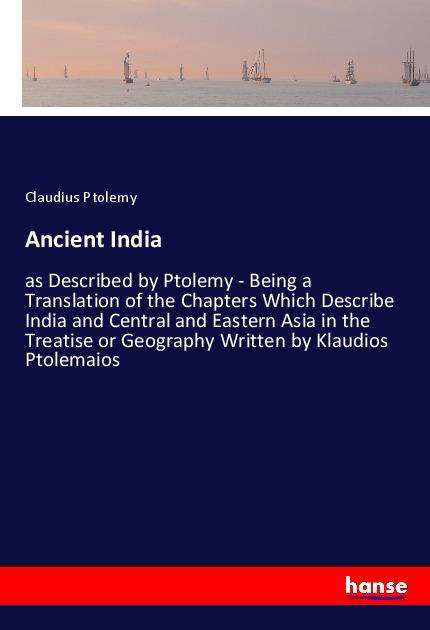 Cover for Ptolemy · Ancient India (Buch)