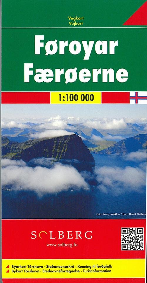 Cover for Freytag &amp; Berndt · Faroe Islands Road Map 1:100 000 (Kort) (2018)