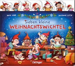 Cover for Susanne Lütje · Sieben kleine Weihnachtswichtel (Book) (2024)