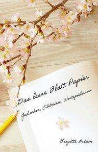Cover for Adam · Das leere Blatt Papier (Book) (2020)