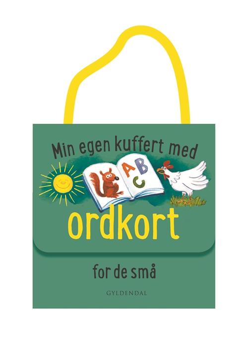 Cover for Gyldendal · Min egen kuffert: Min egen kuffert med ordkort for de små (Innbunden bok) [1. utgave] (2017)