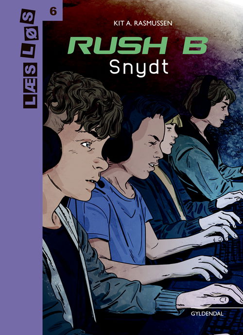 Cover for Kit A. Rasmussen · Læs løs 6: Rush B. Snydt (Gebundesens Buch) [1. Ausgabe] (2019)