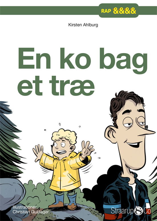 Cover for Kirsten Ahlburg · Rap: En ko bag et træ (Hardcover bog) [1. udgave] (2018)