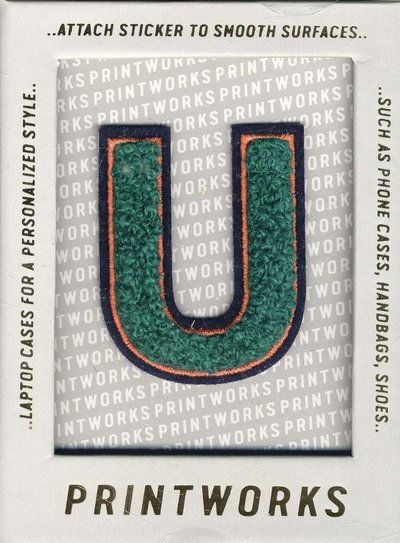 Cover for U - Embroidered Sticker (Book) (2018)