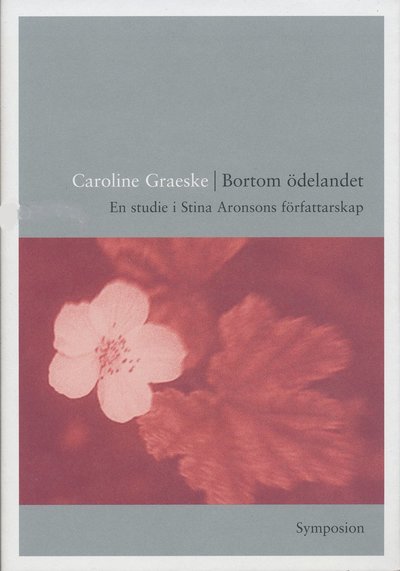 Cover for Caroline Graeske · Bortom ödelandet : en studie i Stina Aronsons författarskap (Bound Book) (2003)