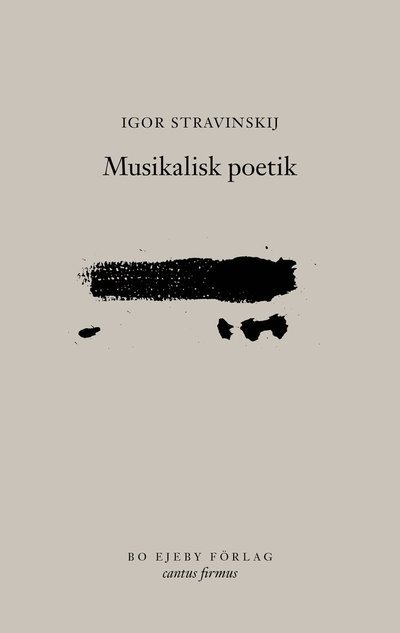 Cover for Igor Stravinskij · Musikalisk poetik (Bog) (2022)
