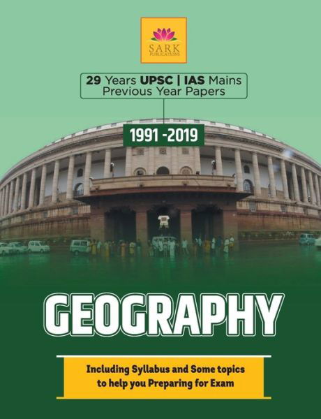 Cover for Editorial Board · IAS Mains Geography Previous Year Papers (Pocketbok) (2020)