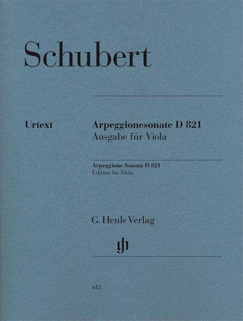 Cover for Schubert · Sonate Arpeg.u.Kl.,Va+Kl.HN612 (Bog) (2018)