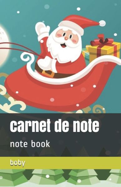 Cover for Boby · Carnet De Note (Paperback Book) (2020)