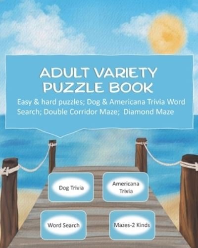 Cover for Entertainment Books · Adult Variety Puzzle Book (Paperback Bog) (2020)