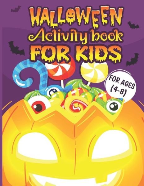 Cover for Parth Madhov · Halloween Activity Books For Kids 4-8 (Paperback Book) (2020)
