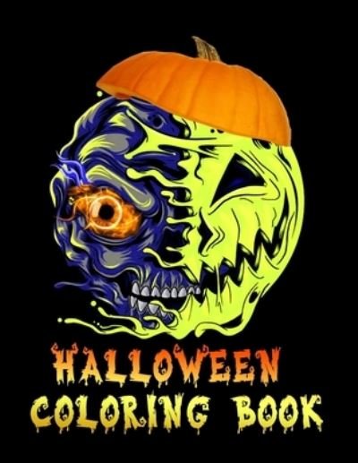 Halloween Coloring Book - Masab Press House - Kirjat - Independently Published - 9798697052129 - maanantai 12. lokakuuta 2020