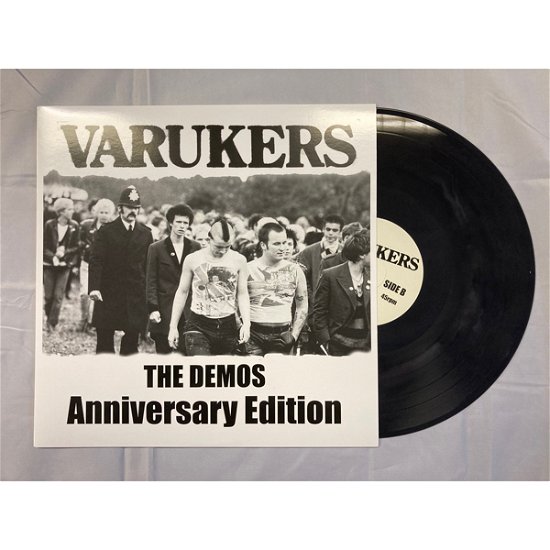 Cover for The Varukers · The Demos (Anniversary Edition) (Black Marble Vinyl) (LP) [Anniversary edition] (2020)