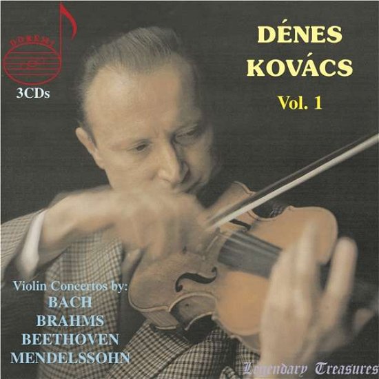 Cover for Denes Kovacs · Denes Kovacs Vol. 1: Violin Concertos (CD) (2020)