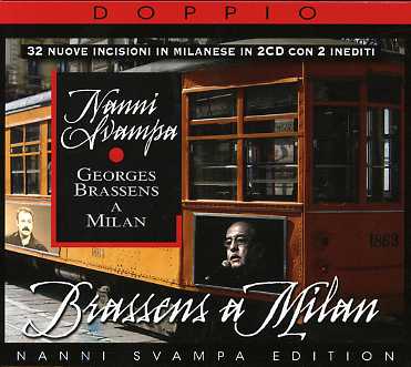 Cover for Svampa Nanni · Brassens A Milan 32 Nuove Incisioni (CD) (2007)