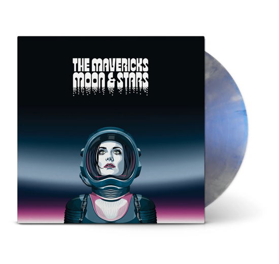 Cover for The Mavericks · Moon &amp; Stars (LP) [Limited Galaxy Blue Vinyl edition] (2024)