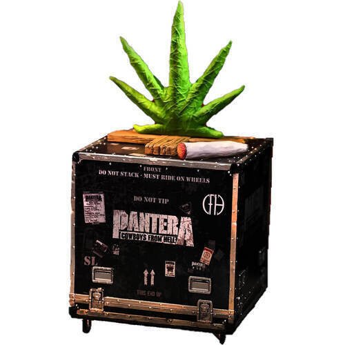 Rock Iconz On Tour: Pantera - Cowboys From Hell Road Case And Stage Backdrop Set - Knucklebonz - Merchandise -  - 0785571595130 - 25. april 2022