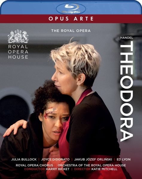 Cover for Royal Opera / Harry Bicket / Julia Bullock / Joyce Didonato / Jakub Jozef Orlinski · Handel: Theodora (Blu-ray) (2023)