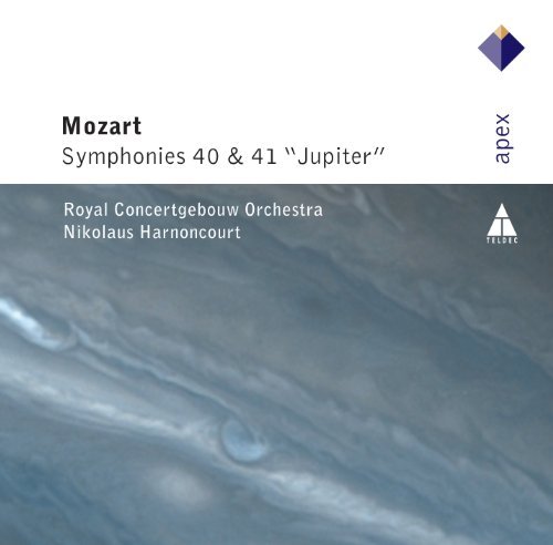 Cover for Harnoncourt Nikolaus · Mozart: Symphonies 40 &amp; 41 Jup (CD) (2017)