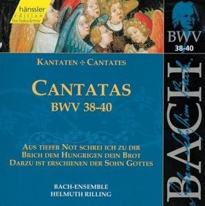 BACH: Kantaten BWV 38-40 - Rilling / Auger / Watts / Harder/+ - Musik - hänssler CLASSIC - 4010276015130 - 5. februar 1999