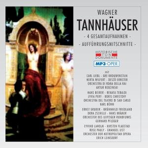Tannhaeuser-mp3 Oper - Wagner R. - Musikk - CANTUS LINE - 4032250109130 - 14. desember 2020