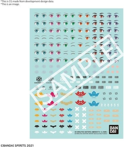 Cover for Bandai Hobby · 30 Minutes Sisters Water Decals Multiuse ? (Bag of (MERCH) (2024)