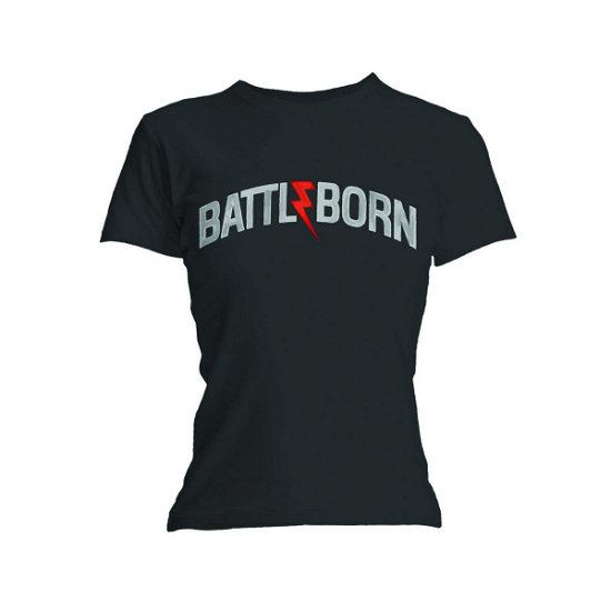 Cover for The Killers · Battle Born Grey (T-shirt) [size S] (2012)