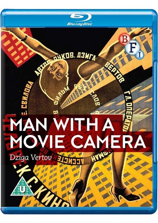 Cover for Michael Nymans Man with a Movie Camera Blur · Man With A Movie Camera (Blu-ray) (2015)