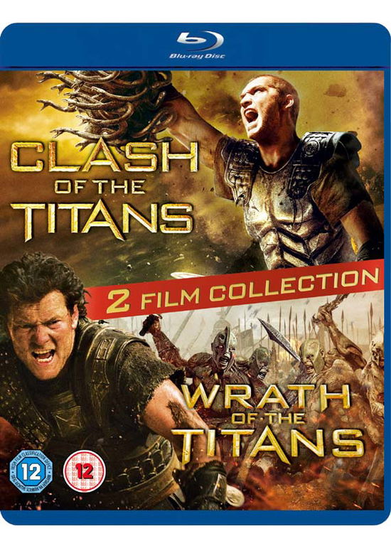 Cover for Clash / Wrath of the Titans · Clash Of The Titans (2010) / Wrath Of The Titans (Blu-Ray) (2013)