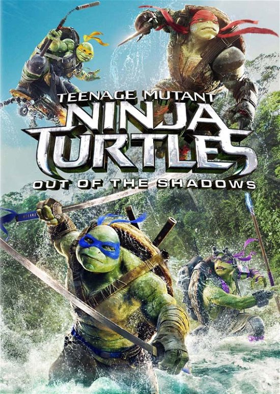 Cover for Tmnt out of the Shadows · TMNT - Teenage Mutant Ninja Turtles - Out Of The Shadows (DVD) (2016)