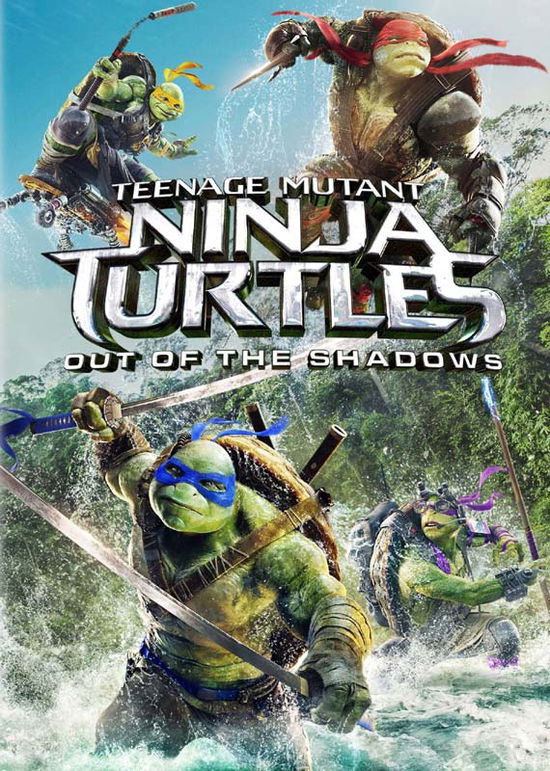 Cover for Tmnt out of the Shadows · TMNT - Teenage Mutant Ninja Turtles - Out Of The Shadows (DVD) (2016)