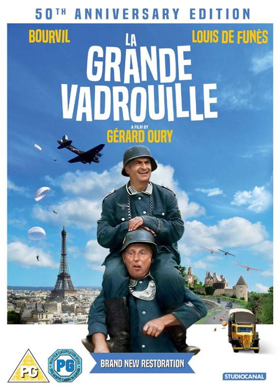 Cover for La Grande Vadrouille (DVD) (2016)
