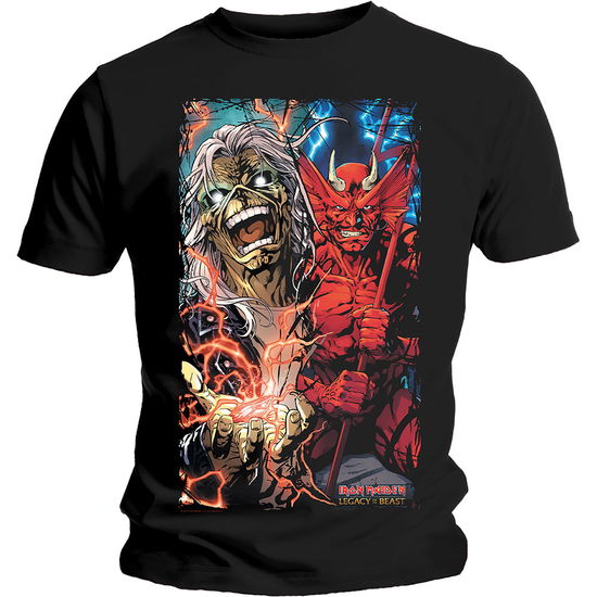 Iron Maiden Unisex T-Shirt: Duality - Iron Maiden - Fanituote - MERCHANDISE - 5056170691130 - tiistai 14. tammikuuta 2020