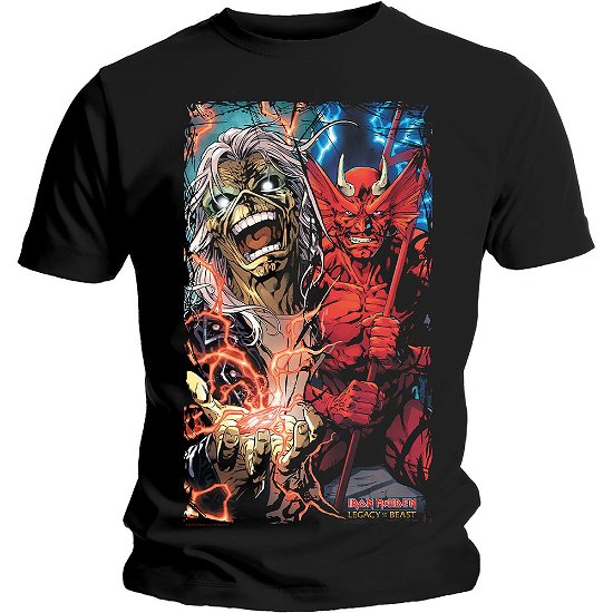 Cover for Iron Maiden · Iron Maiden Unisex T-Shirt: Duality (T-shirt) [size S] [Black - Unisex edition] (2020)