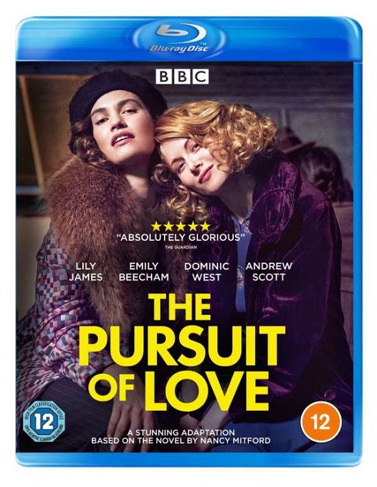 Cover for The Pursuit of Love Bluray · The Pursuit of Love - The Complete Mini Series (Blu-ray) (2021)