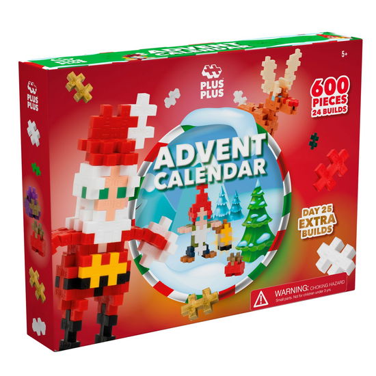 Cover for Plus Plus · Plus-plus Advent Calendar - Santas World (3973) (Toys)