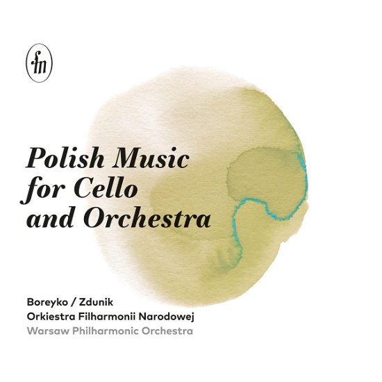 Cover for Boreyko / Zdunik / Warsaw Philharmonic Orchestra · Polish Music for Cello and Orchestra (CD) (2023)