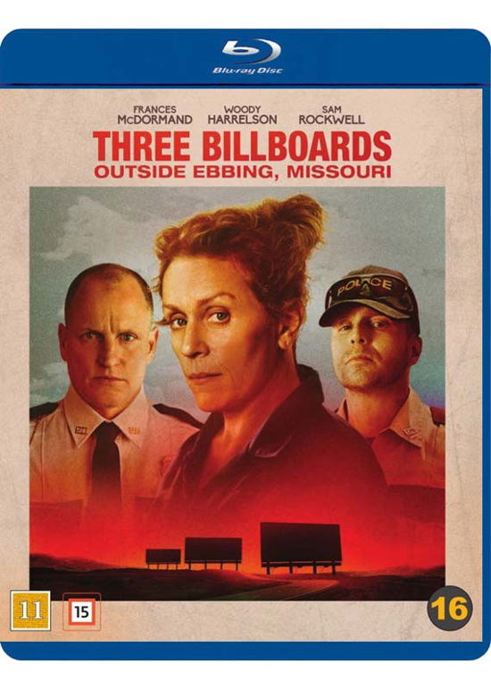 Frances McDormand / Woody Harrelson / Sam Rockwell · Three Billboards Outside Ebbing, Missouri (Blu-Ray) (2018)