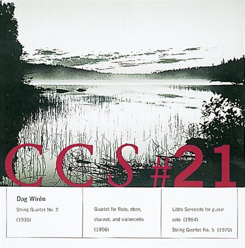 Cover for D. Wiren · String Quartet No.2 Op.9 (CD) (2019)
