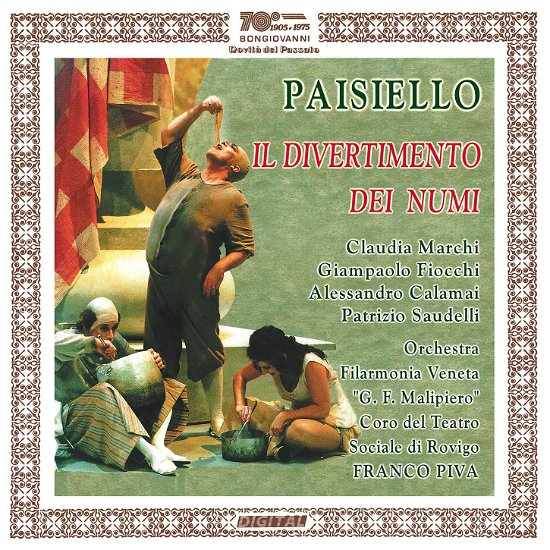 Cover for Paisiello / Marchi · Il Divertimento Dei Numi (CD) (2022)