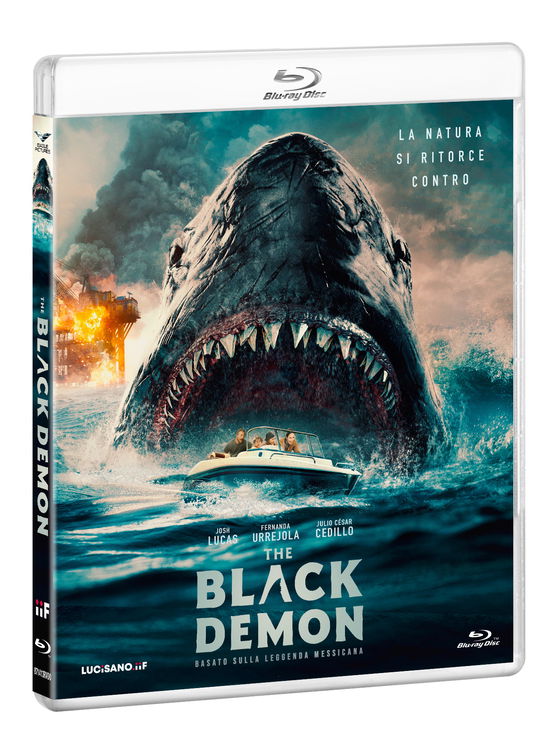 Cover for Chaparro, Sanchez, Solorzano, Ariel, Lucas · Black Demon (The) (Blu-ray) (2023)